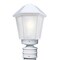 Besa Lighting Costaluz, 3272 Series Post, White 1x75W Incandescent 327253-POST-FR - alternate 1